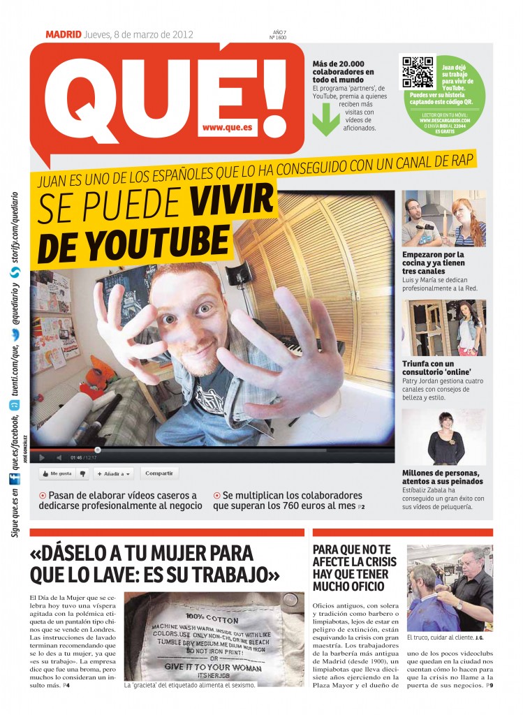 Portada de Que.es